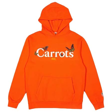 Carrots(キャロッツ) Carrots × felt Butterfly Hoodie (Orange)