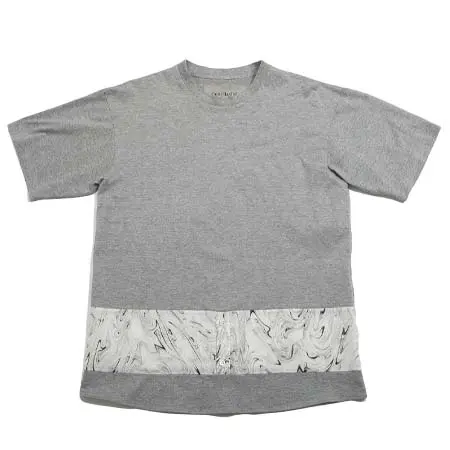 Casely-Hayford(ケイスリーヘイフォード) 切り返しTシャツ TONY HAWK グレー