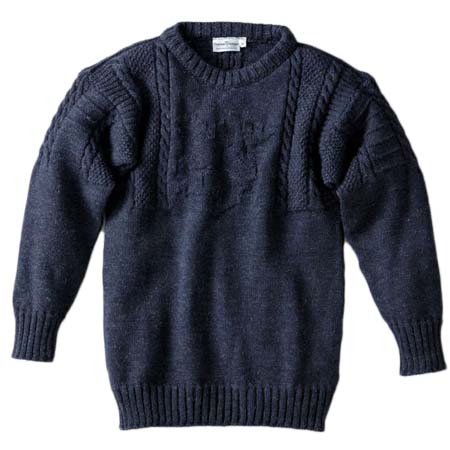 channel jumper(チャンネルジャンパー) 英国製 オルダニー セーター ニット ウール メンズ