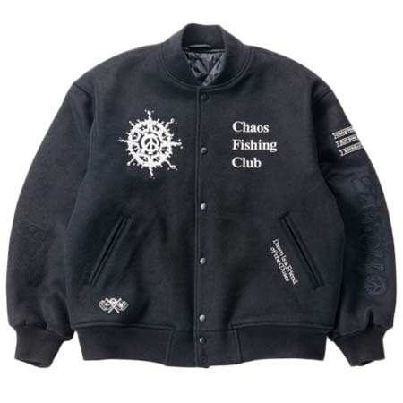Chaos Fishing Club(カオスフィッシングクラブ) SAY HELLO × Chaos Fishing Club　「STADIUM TEAM JACKET」　スタジアムジャケット