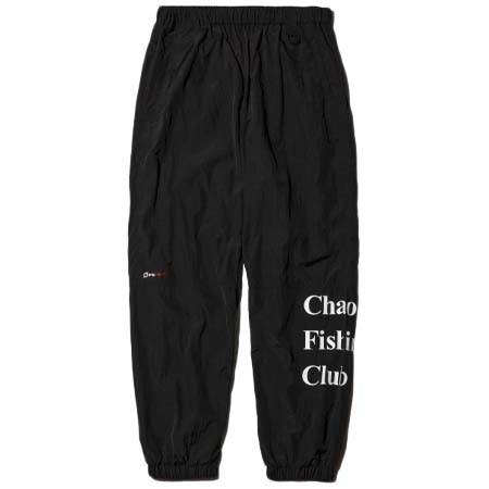 Chaos Fishing Club(カオスフィッシングクラブ) 「LOGO ART PANTS」　　ナイロン トラックパンツ