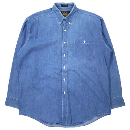 CHAPS RALPH LAUREN(チャップスラルフローレン) 90年代 デニム ボタンダウンシャツ