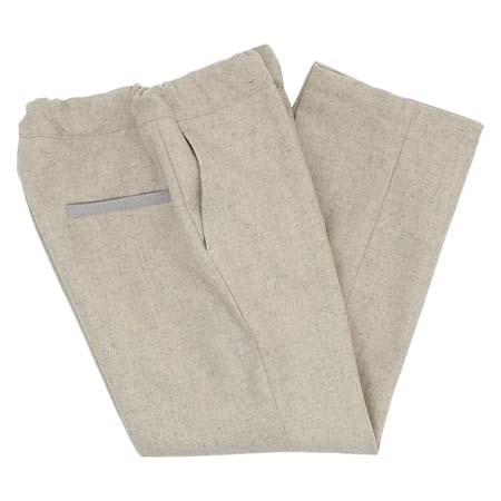 Charpentier de Vaisseau(シャルパンティエドゥウ゛ェッソ) Brody Wool Pants LIGHT GRAY