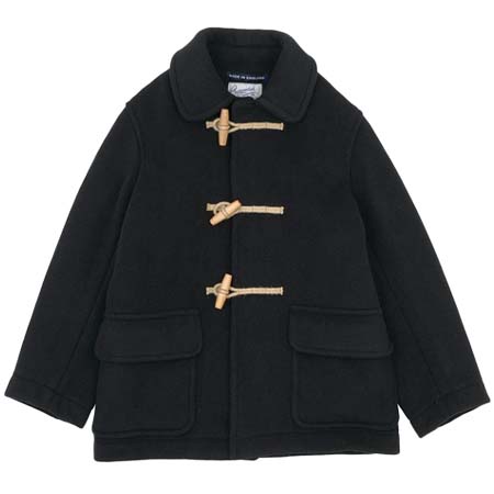 Charpentier de Vaisseau(シャルパンティエドゥウ゛ェッソ) Tate London Tradition Duffle Coat Short BLACK