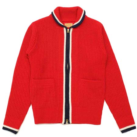 Cheswick(チェスウィック) WOOL / ACRYLIC 30/70 ZIP SWEATER – CH90141