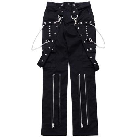 CIVARIZE(シウ゛ァーライズ) サスペンダー付きボンテージスキニーカーゴパンツ