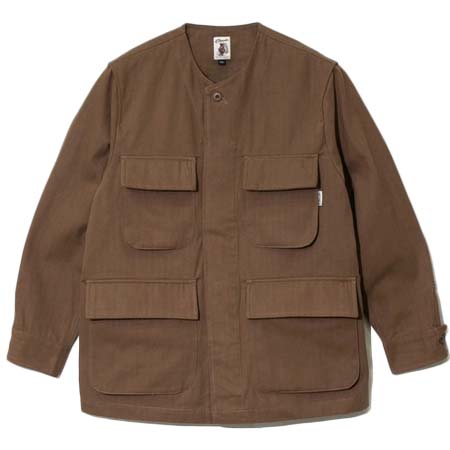 Cobmaster(コブマスター) ヘリンボーン ノーカラーJKT