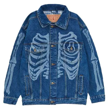 COCOLO BLAND(ココロブランド) SKULL DENIM JACKET [CB-24SS-040]