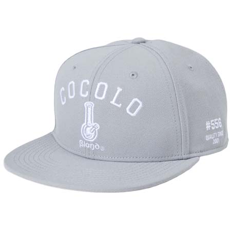 COCOLO BLAND(ココロブランド) ORIGINAL BONG SNAPBACK CAP（ASH) [CB-CL-903]