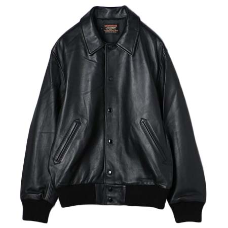 coen(コーエン) SKOOKUM×coen別注バイロンカラーレザージャケット