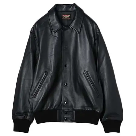 coen(コーエン) SKOOKUM×coen別注バイロンカラーレザージャケット