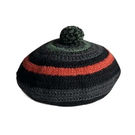 COMFORTABLE REASON(コンフォータブルリーズン) “STRIPE TAM O’SHANTER HAT” – NAVY [CR27]