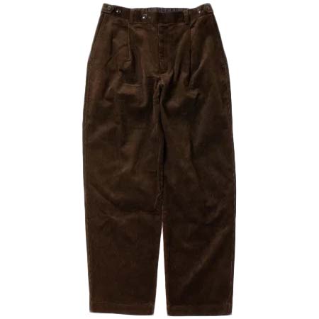 COMM. ARCH(コムアーチ) 16W Corduroy Trousers 「Burnt Nut」