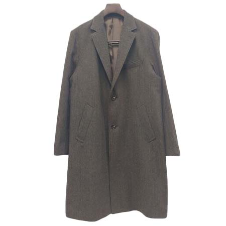 COMME CA COMMUNE(コムサコミューン) ウールライク ツイード チェスターコート