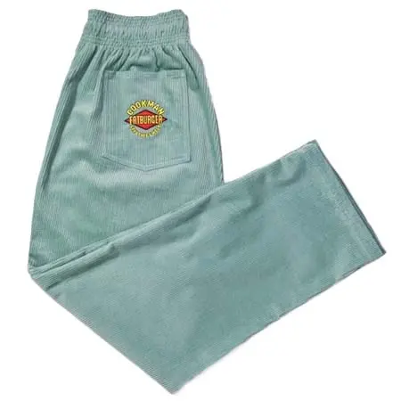 Cookman(クックマン) シェフパンツ Chef Pants Semiwide Corduroy FAT Blue