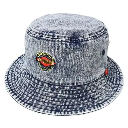 Cookman(クックマン) バケットハット Bucket Hat Snow Washed Denim FAT Blue