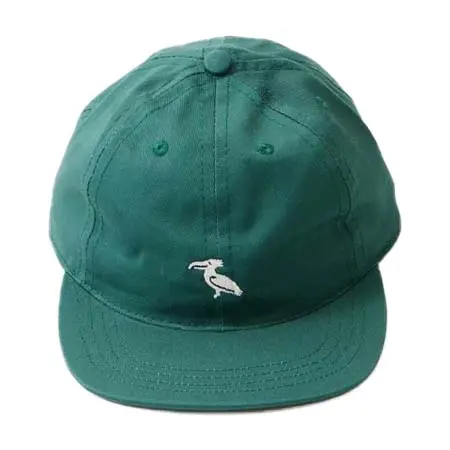 COOPERS TOWN(クーパーズタウン) SAND BRUSHED TWILL SMALL LOGO CAP PELICAN – DARK GREEN