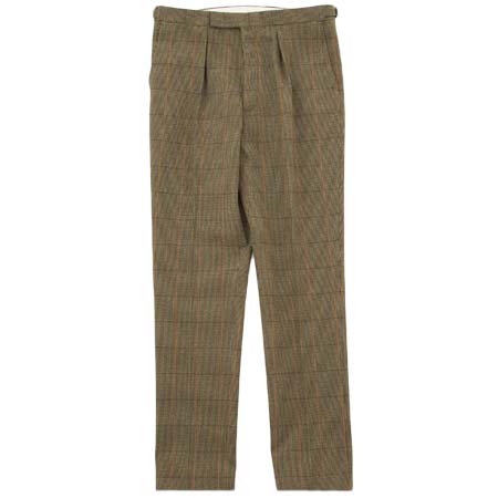 CORDINGS(コーディングス) スポーティングチェックツイードトラウザーズ TR442 [MENS]