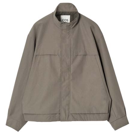 COS(コス) ツイルユーティリティボンバージャケット