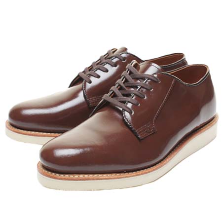 COVE SHOE(コーブシュー) Cove Shoe Company×BEAMS / 別注 “POSTMAN OXFORD” brown demi
