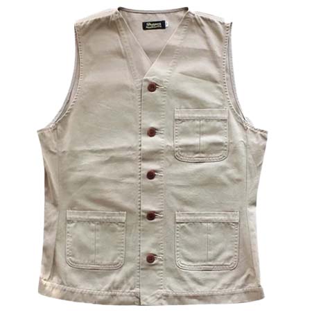 Dapper’s(ダッパーズ) MODERN VEST LOT775 SP – BEIGE