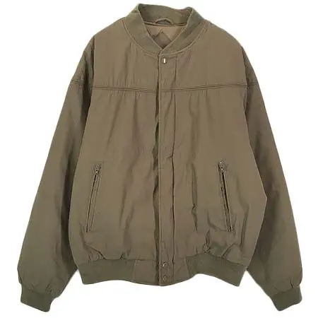 david taylor(デウ゛ィットテイラー) ソリッド 防寒 パデッド カップ ショルダー ダービー バーシティ ジャケット M