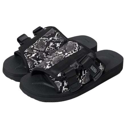 Deluxe Clothing(デラックスデラックスクロージング) DELUXE x SUICOKE/デラックス×スイコックサンダル/BLACK
