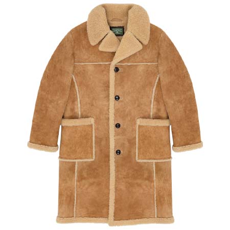 DENIM TEARS(デニムティアーズ) Winter Recess NYC Shearling Jacket