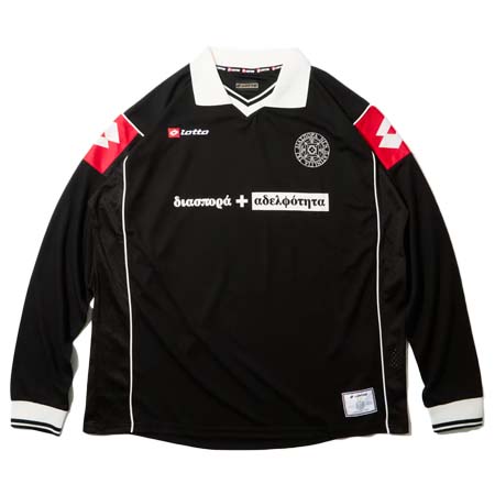 Diaspora Skateboards(ディアスポラスケートボーズ) Lotto Le Zebre Shirt (Black)