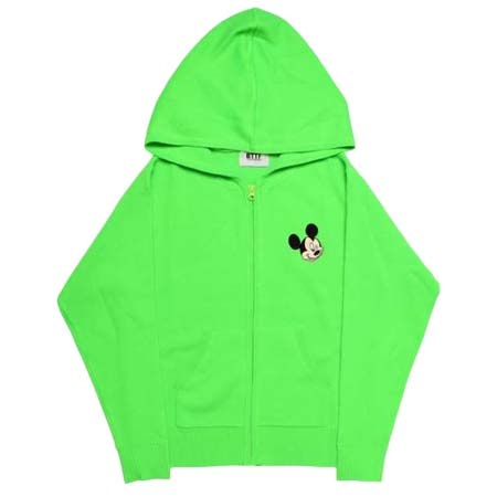 Disney(ディズニー) ミッキーマウス 刺繍ニットパーカー