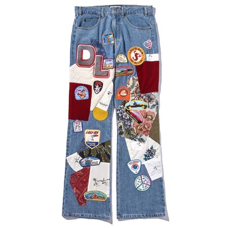 DLSM(ディーエルエスエム) DL PATCHWORK DENIM