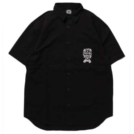 DOG TOWN(ドッグタウン) GONZ LOGO S/S WORK SHIRT/DOGTOWN(ドッグタウン)バックプリント半袖シャツ