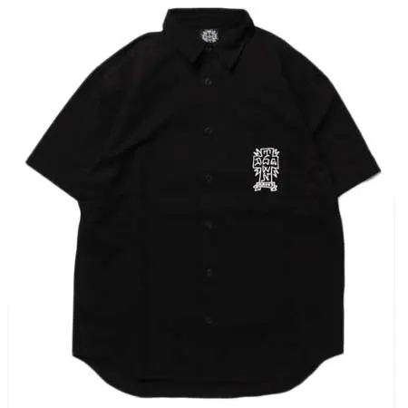 DOG TOWN(ドッグタウン) GONZ LOGO S/S WORK SHIRT/DOGTOWN(ドッグタウン)バックプリント半袖シャツ