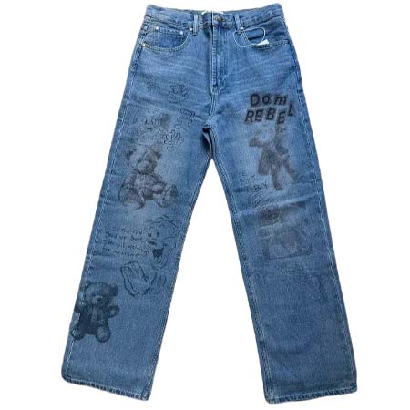 DOMREBEL(ドムレーベル) STUFFY BOOTCUT JEANS