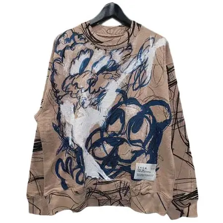 DOMREBEL(ドムレーベル) BUDS SWEATSHIRT　beige