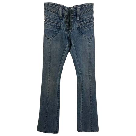 Duarte(デュアルテ) Mink Vox 2 Jeans RARE Vintage Lace Up Low Rise Bootcut Y2k