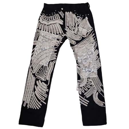 el conductor H(コンダクター) HARDCORE EMBROIDERED TROUSERS
