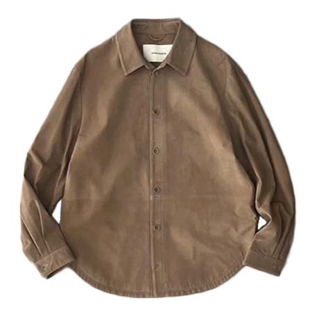 entire studios(エンタイアスタジオ) ENTIRE STUDIOS RECURRENT SHIRT “STABLE SUEDE”