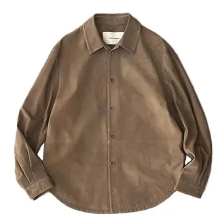 entire studios(エンタイアスタジオ) ENTIRE STUDIOS RECURRENT SHIRT “STABLE SUEDE”