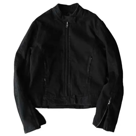 entire studios(エンタイアスタジオ) ENTIRE STUDIOS MOTO DENIM JACKET “MAGNETITE”