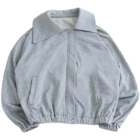 epnok(エプノック) Asymmetry collar blouson / アシンメトリーカラーブルゾン