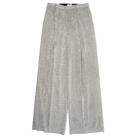 ERL(イーアールエル) LAME CARGO PANTS GUNMETAL