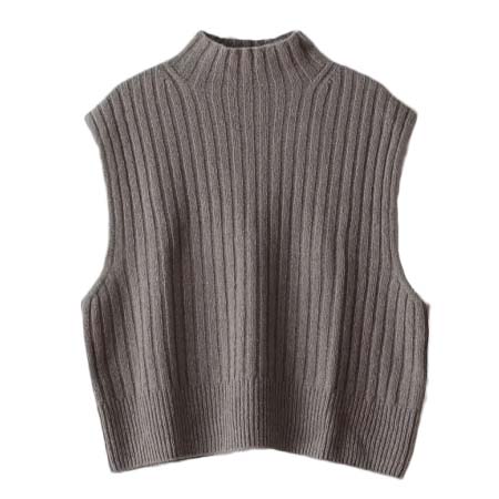 evam eva(エウ゛ァムエウ゛ァ) E243K056　ウールシルクベスト