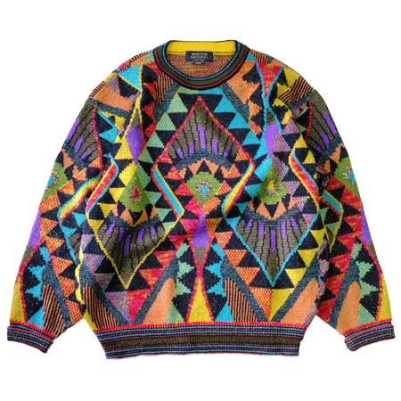 ficce(フィッチェ) 総柄ニットセーター