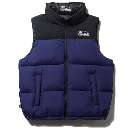 FIRST DOWN(ファーストダウン) バブルダウンベスト マイクロフト