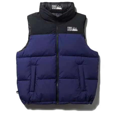 FIRST DOWN(ファーストダウン) バブルダウンベスト マイクロフト