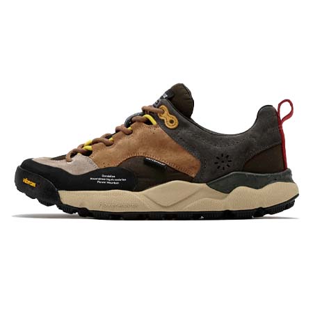 Flower MOUNTAIN(フラワーマウンテン) Barbour×Flower MOUNTAIN BACK COUNTRY Uni Trainers FM66-1-036 BROWN/BEIGE