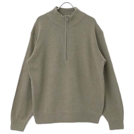 FORK&SPOON(フォークアンドスプーン) ハーフジップニット