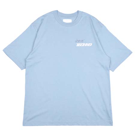 FORTYFOUR(フォーティーフォー) ICE N’ TECHNO LOGO TEE/SLATE