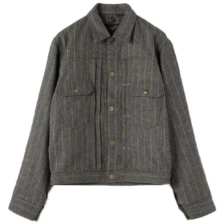 FOXBROTHERS(フォックスブラザーズ) [別注]Wrangler 111MJ ウールフランネル ブルゾン FOX BROTHERS